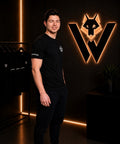 WolfVillage Essential Tee Black