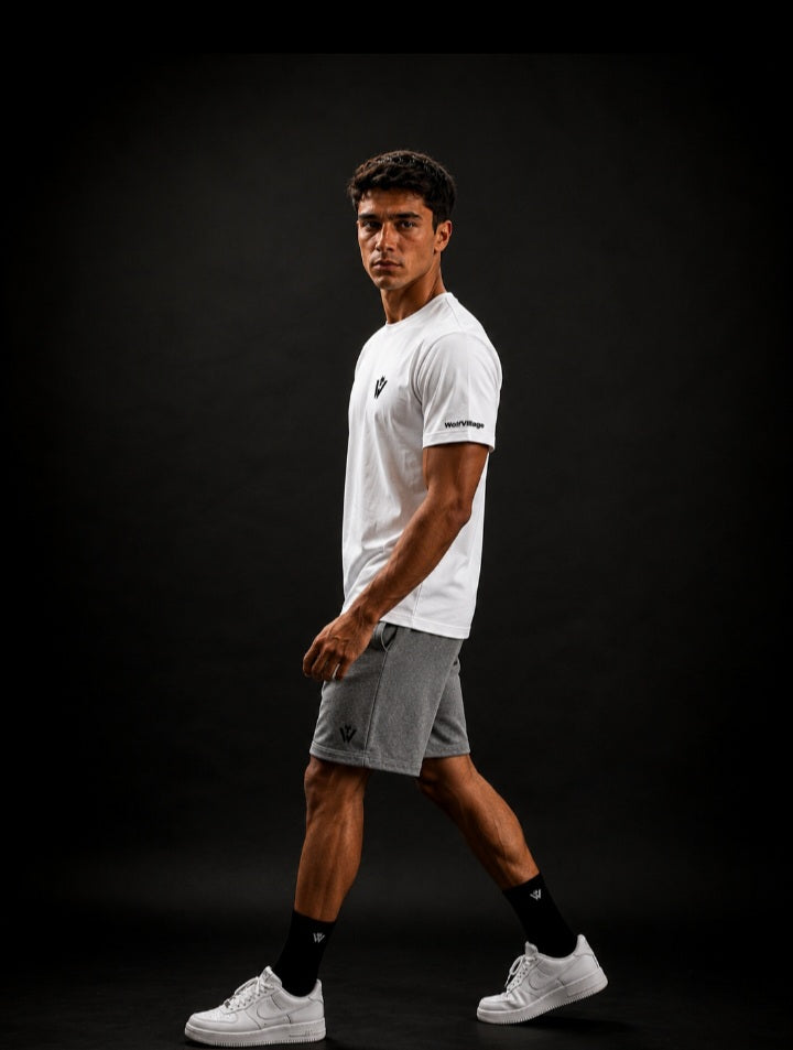 WolfVillage Essential Tee White