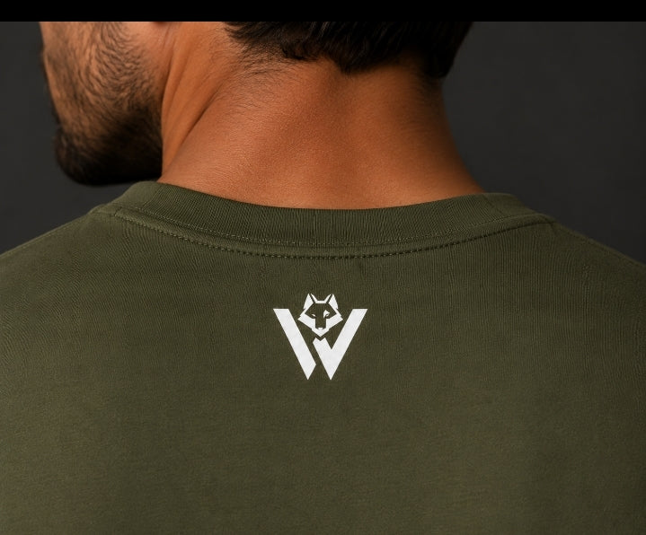 WolfVillage Essential Tee Green