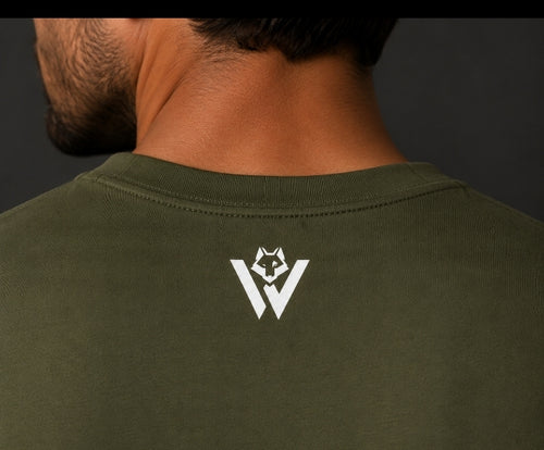 WolfVillage Essential Tee Green